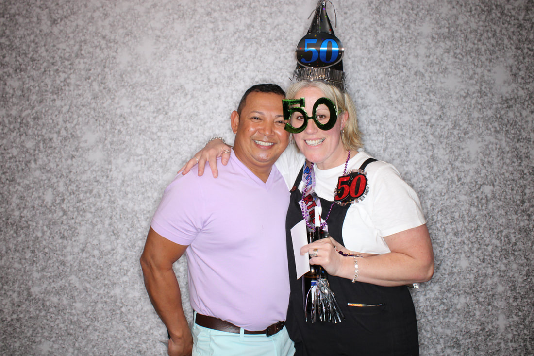 Photo Booth at Birthday Party